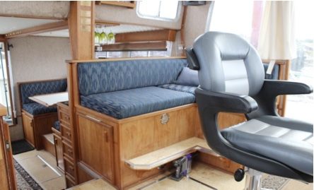 Port side of the Cuxhaven cabin and cockpit